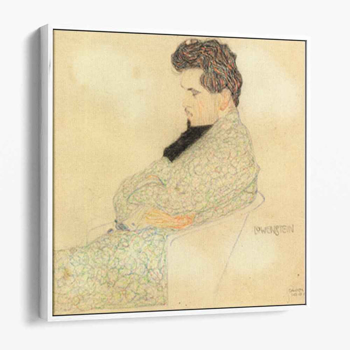 Portrait of the Composer Arthur Lowenstein (1909) by Egon Schiele