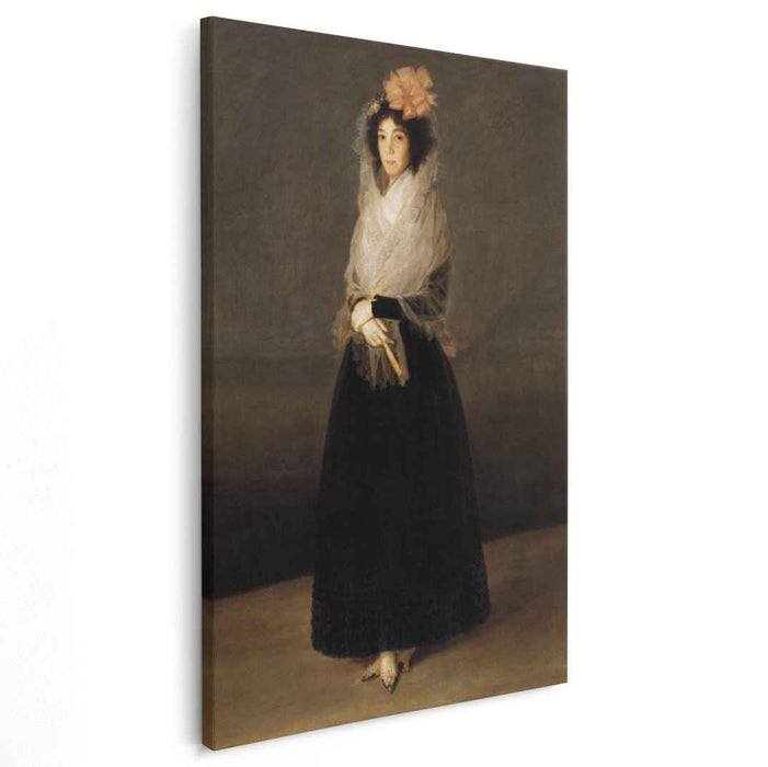 Portrait of the Countess of Carpio, Marquesa de la Solana by Francisco Goya