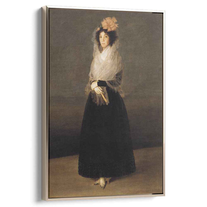 Portrait of the Countess of Carpio, Marquesa de la Solana by Francisco Goya