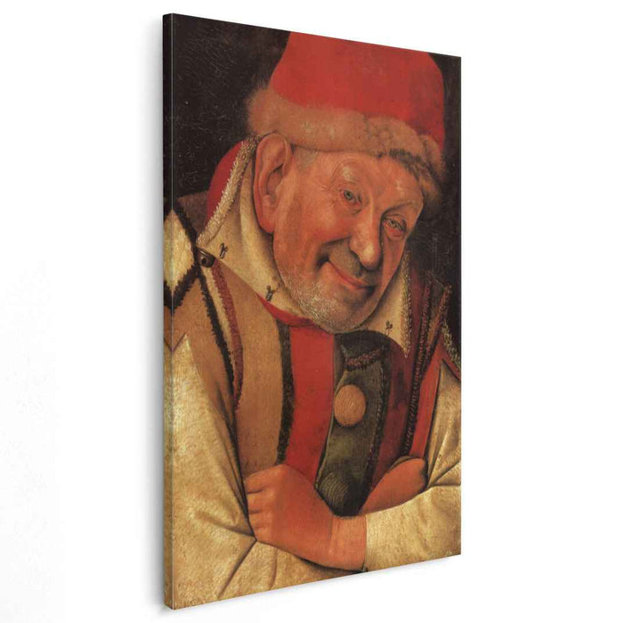 Portrait of the Ferrara Court Jester Gonella (1442) by Jean Fouquet