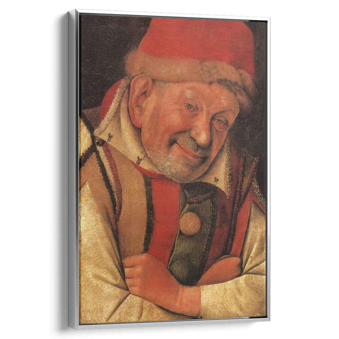 Portrait of the Ferrara Court Jester Gonella (1442) by Jean Fouquet