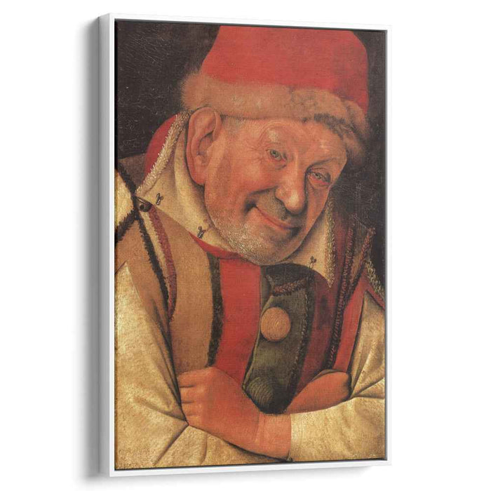 Portrait of the Ferrara Court Jester Gonella (1442) by Jean Fouquet