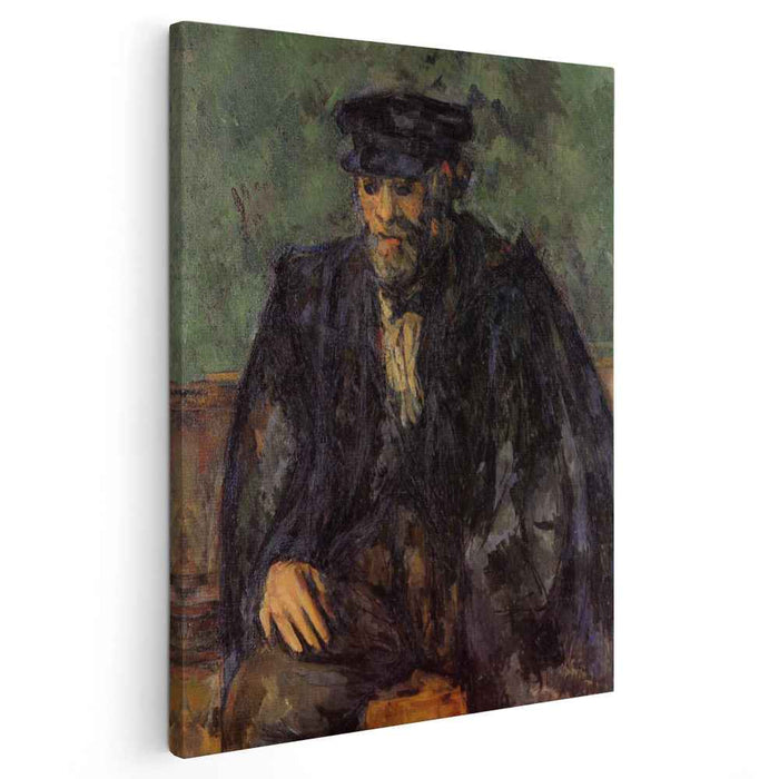 Portrait of the Gardener Vallier (1906) by Paul Cezanne