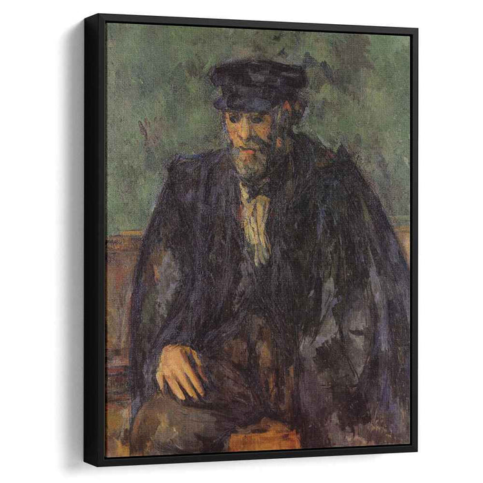 Portrait of the Gardener Vallier (1906) by Paul Cezanne