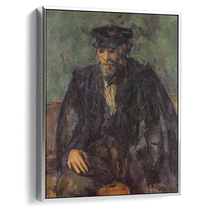 Portrait of the Gardener Vallier (1906) by Paul Cezanne