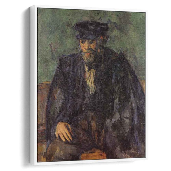 Portrait of the Gardener Vallier (1906) by Paul Cezanne