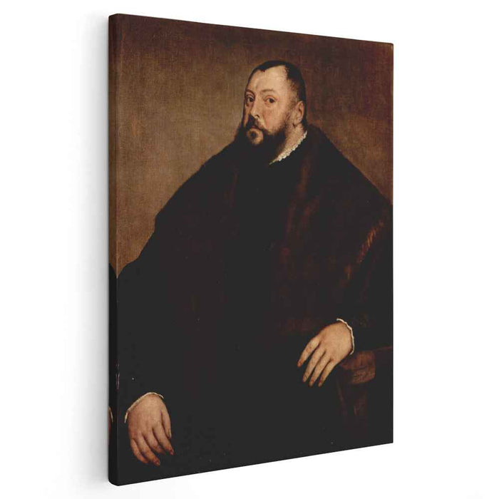 Portrait of the Great Elector John Frederick of Saxony (1550) by Titian