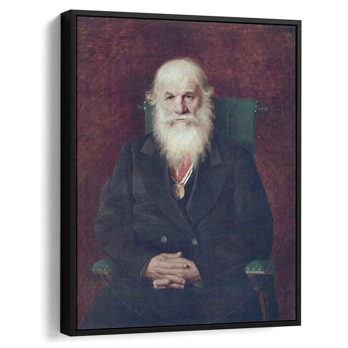 Portrait of the Historian Mikhail Pogodin (1872) by Vasily Perov