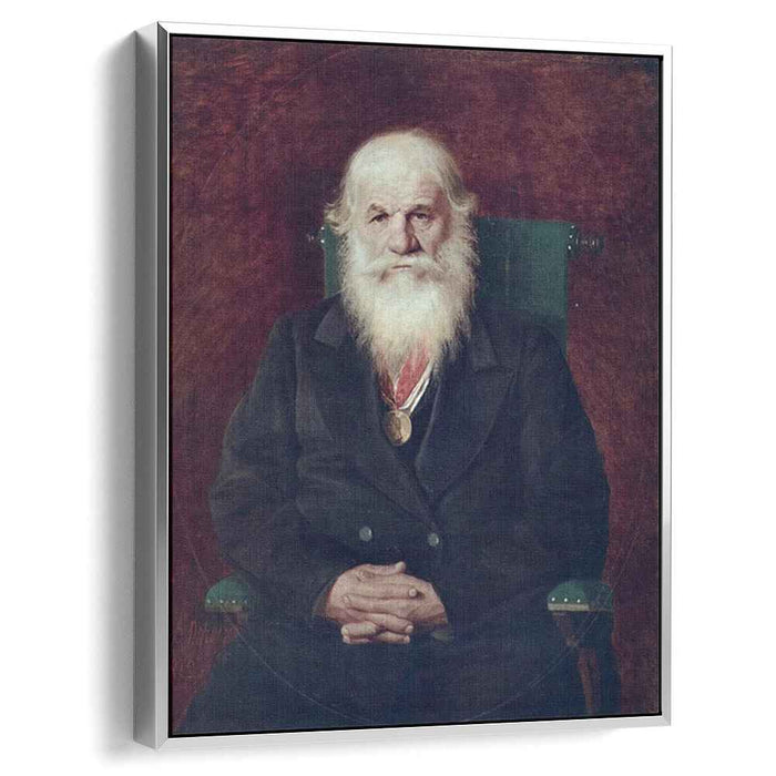 Portrait of the Historian Mikhail Pogodin (1872) by Vasily Perov