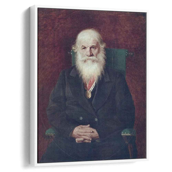 Portrait of the Historian Mikhail Pogodin (1872) by Vasily Perov