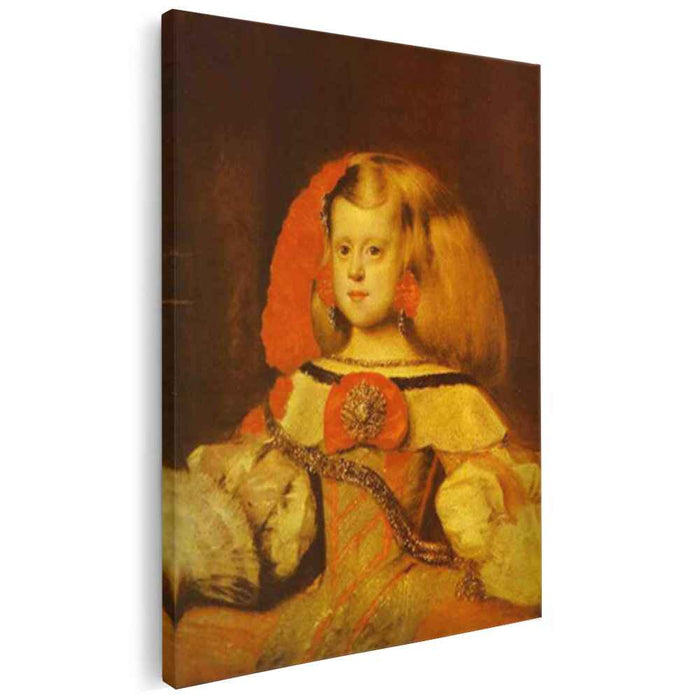 Portrait of the Infanta Margarita (1660) by Diego Velazquez