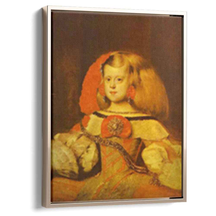 Portrait of the Infanta Margarita (1660) by Diego Velazquez