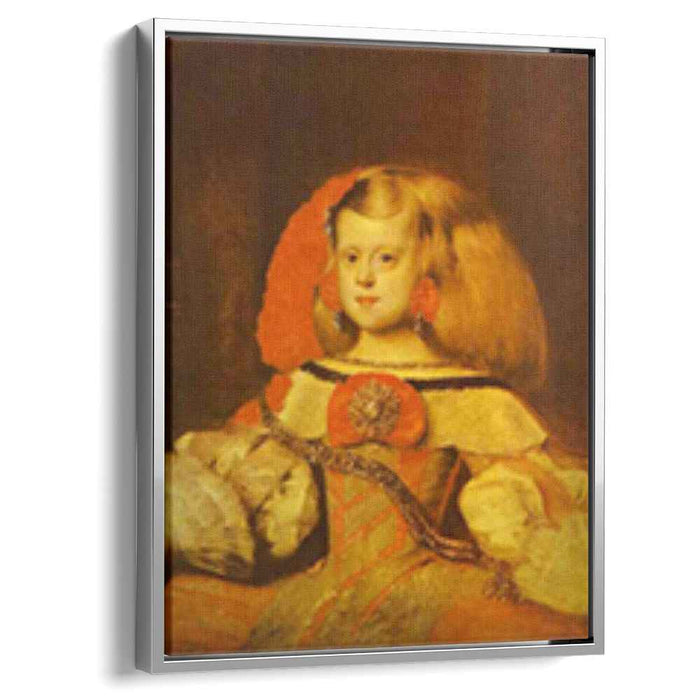 Portrait of the Infanta Margarita (1660) by Diego Velazquez