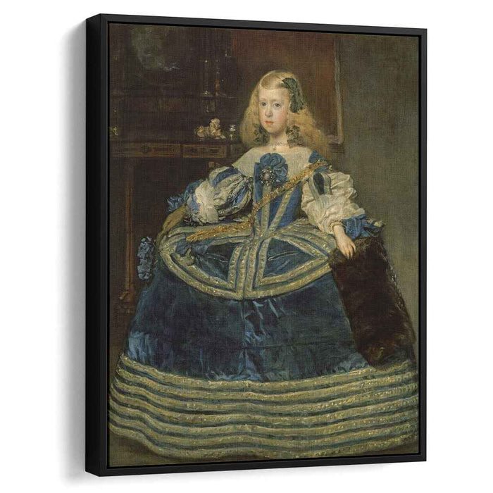 Portrait of the Infanta Margarita (1660) by Diego Velazquez