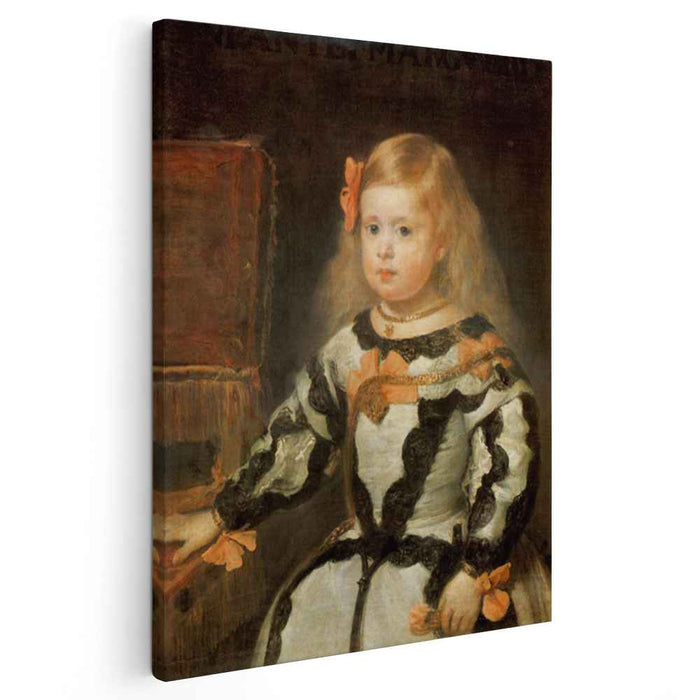 Portrait of the Infanta Maria Marguerita (1654) by Diego Velazquez