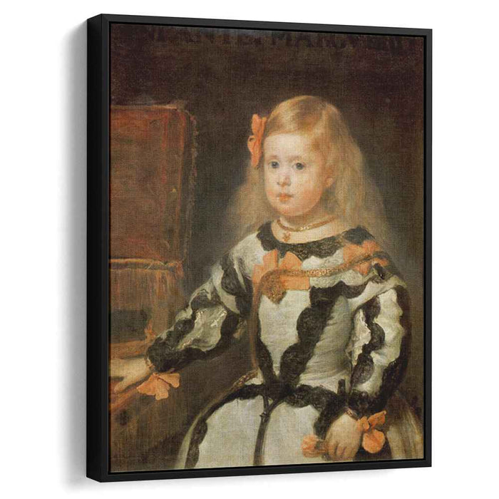 Portrait of the Infanta Maria Marguerita (1654) by Diego Velazquez