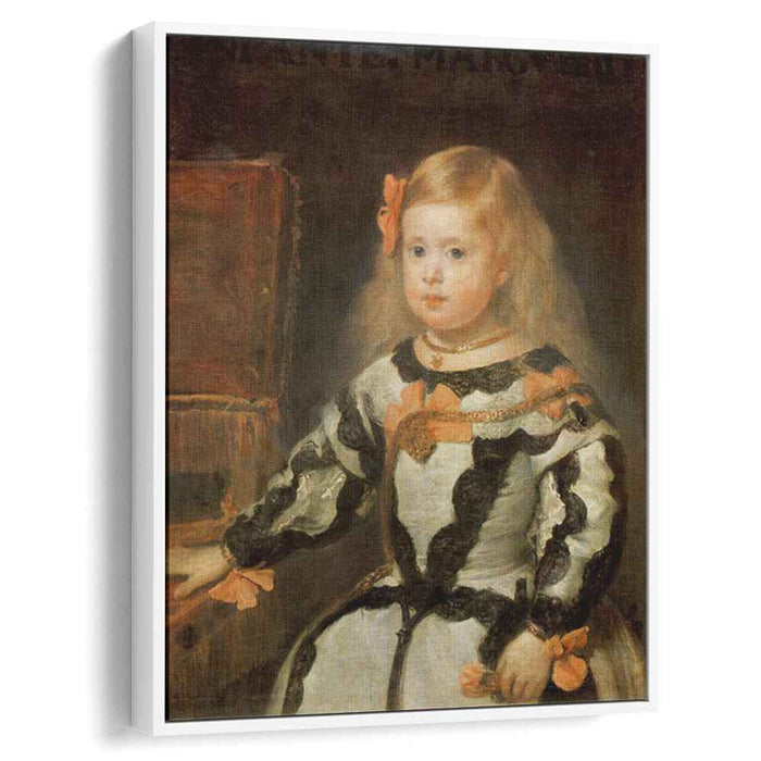 Portrait of the Infanta Maria Marguerita (1654) by Diego Velazquez
