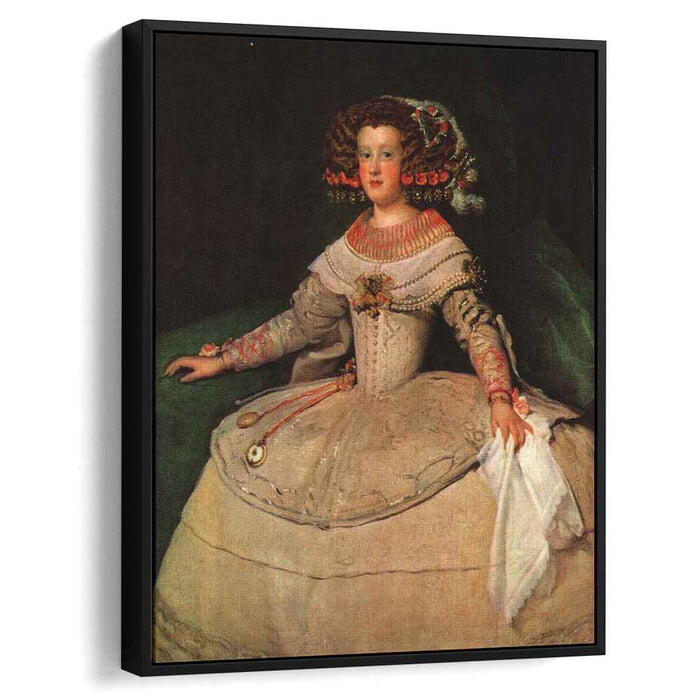 Portrait of the Infanta Maria Teresa future Queen Marie Therese of France (1653) by Diego Velazquez