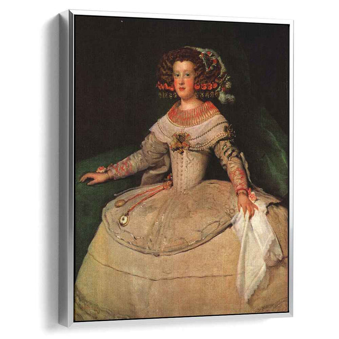 Portrait of the Infanta Maria Teresa future Queen Marie Therese of France (1653) by Diego Velazquez