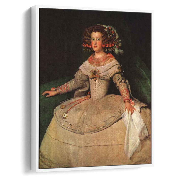 Portrait of the Infanta Maria Teresa future Queen Marie Therese of France (1653) by Diego Velazquez