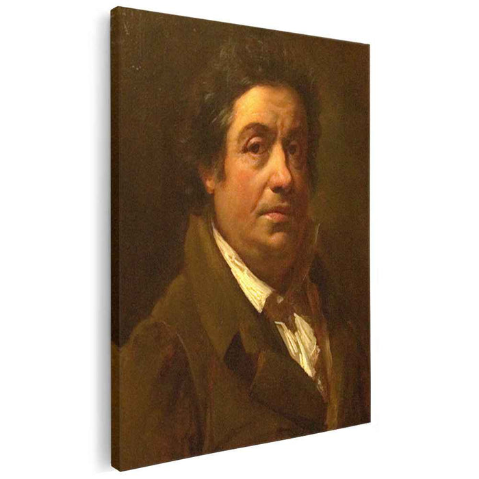 Portrait of the Italian landscape painter Gregorio Fidanza (1820) by Orest Kiprensky