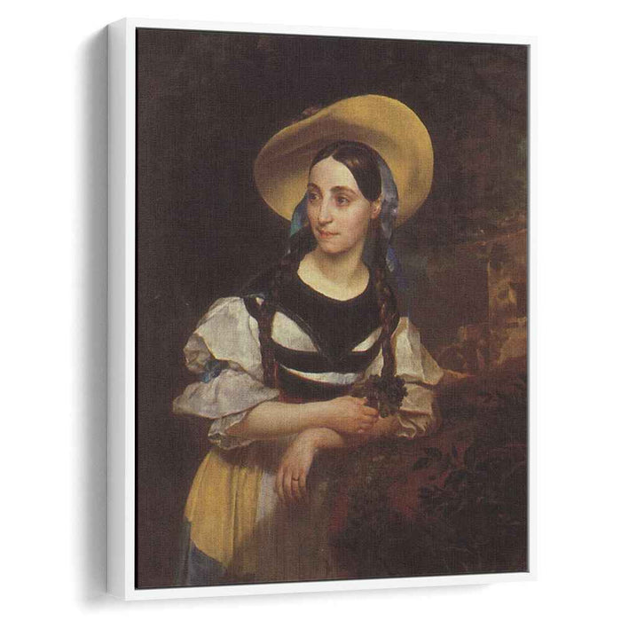 Portrait of the Italian Singer Fanny Persiani-Tacinardi (1834) by Karl Bryullov