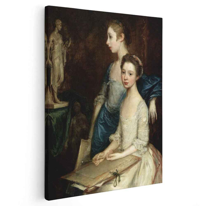 Portrait of the Molly and Peggy (1760) by Thomas Gainsborough
