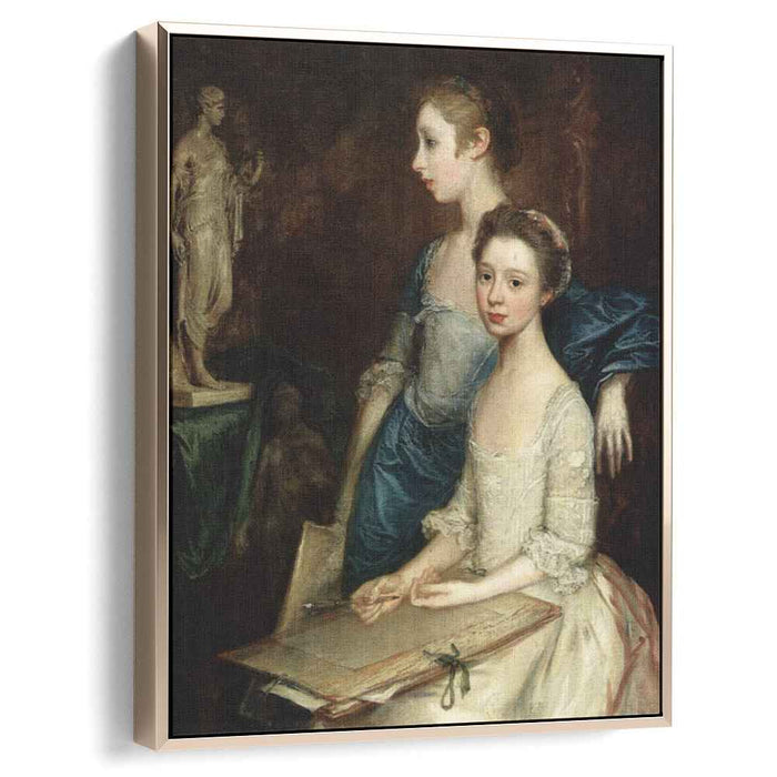 Portrait of the Molly and Peggy (1760) by Thomas Gainsborough
