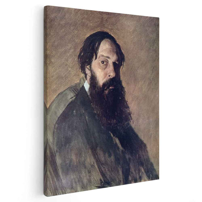 Portrait of the Painter Alexey Savrasov by Vasily Perov