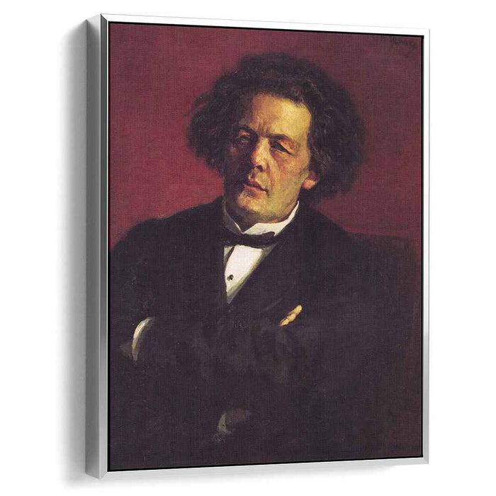 Portrait of the pianist, conductor and composer Anton Grigorievich Rubinstein by Ilya Repin