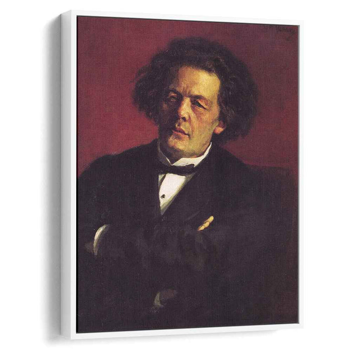 Portrait of the pianist, conductor and composer Anton Grigorievich Rubinstein by Ilya Repin