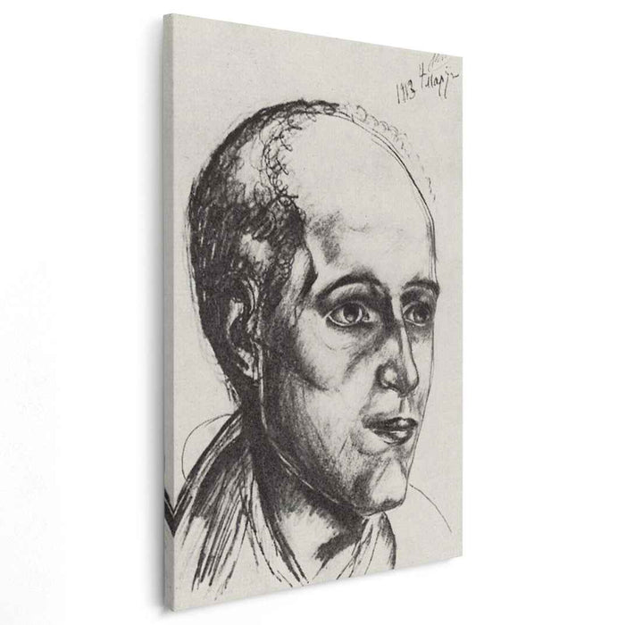 Portrait of the Poet (1913) by Kuzma Petrov-Vodkin