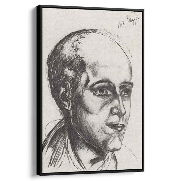 Portrait of the Poet (1913) by Kuzma Petrov-Vodkin