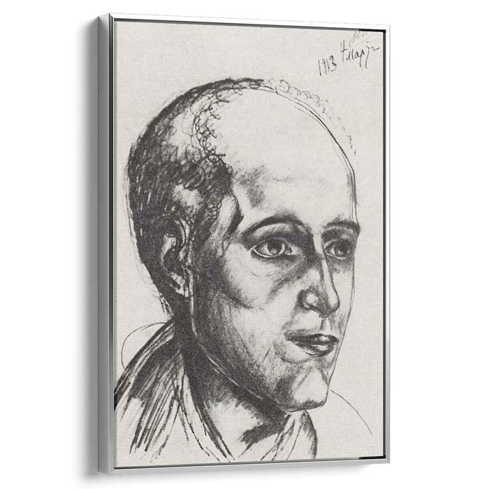 Portrait of the Poet (1913) by Kuzma Petrov-Vodkin