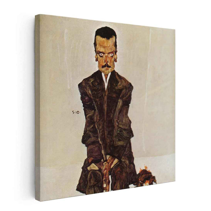 Portrait of the Publisher Eduard Kismack (1910) by Egon Schiele
