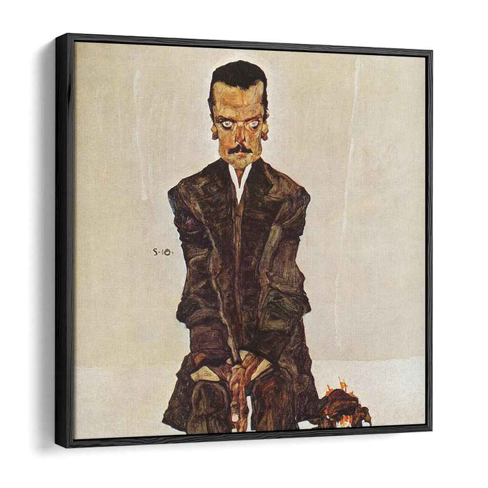 Portrait of the Publisher Eduard Kismack (1910) by Egon Schiele