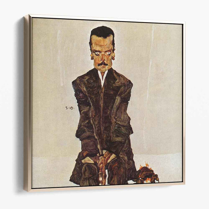 Portrait of the Publisher Eduard Kismack (1910) by Egon Schiele