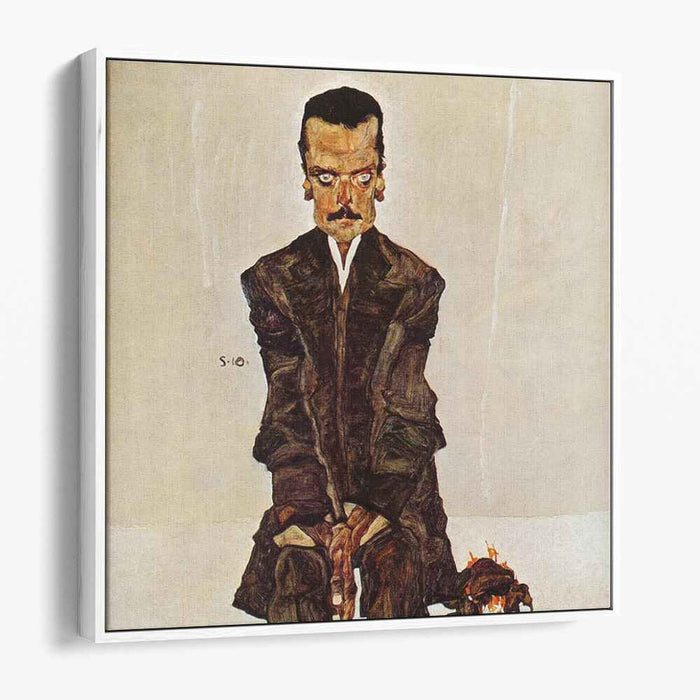 Portrait of the Publisher Eduard Kismack (1910) by Egon Schiele