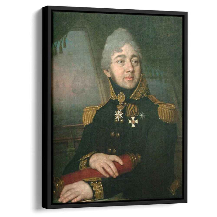 Portrait of the Russian poet Evgeny Boratynsky (1820) by Vladimir Borovikovsky