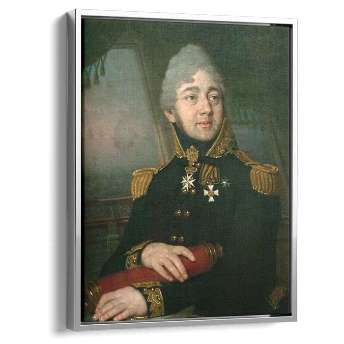 Portrait of the Russian poet Evgeny Boratynsky (1820) by Vladimir Borovikovsky