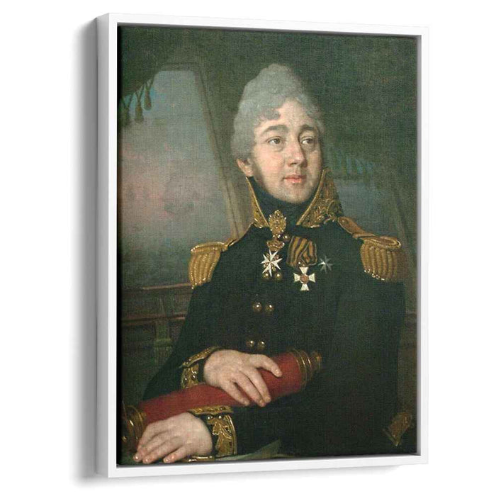 Portrait of the Russian poet Evgeny Boratynsky (1820) by Vladimir Borovikovsky
