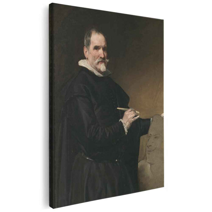 Portrait of the Sculptor, Juan Martinez Montanes by Diego Velazquez