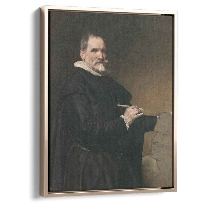 Portrait of the Sculptor, Juan Martinez Montanes by Diego Velazquez