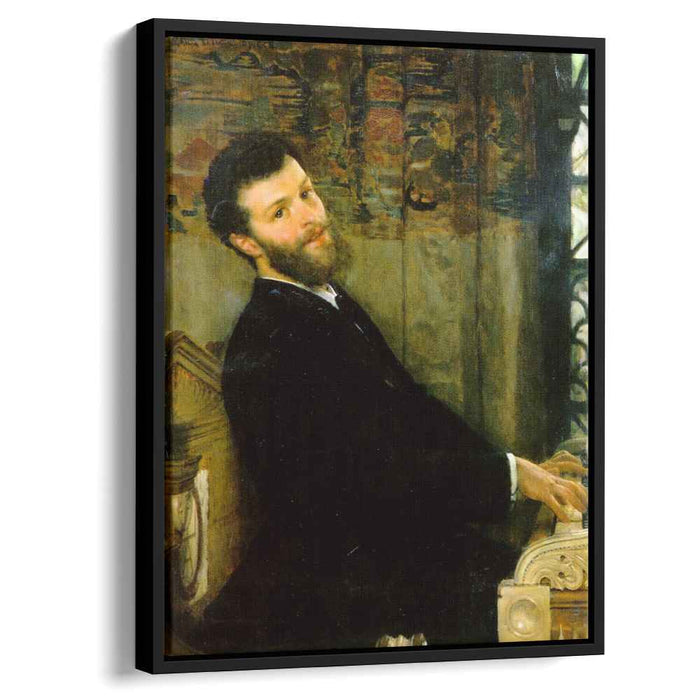 Portrait of the Singer George Henschel (1879) by Sir Lawrence Alma-Tadema
