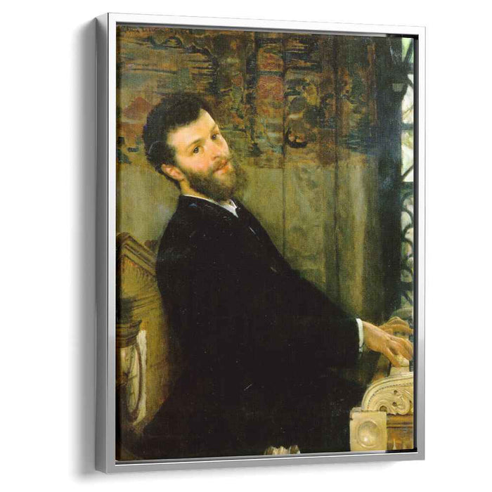 Portrait of the Singer George Henschel (1879) by Sir Lawrence Alma-Tadema