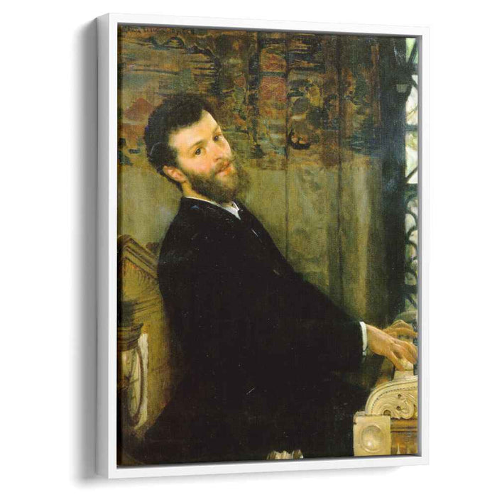 Portrait of the Singer George Henschel (1879) by Sir Lawrence Alma-Tadema