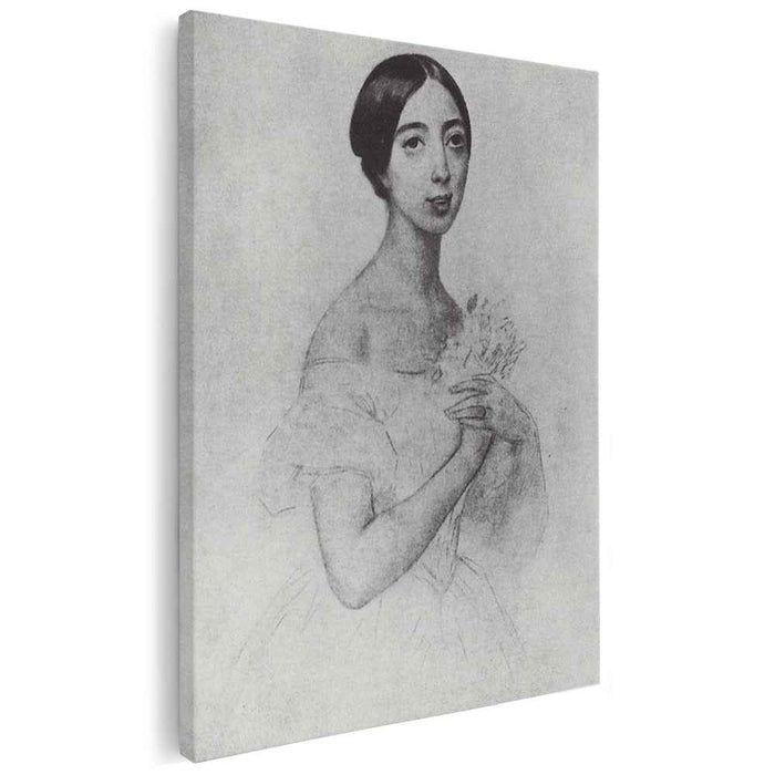 Portrait of the Singer Pauline Viardot Garcia (1844) by Karl Bryullov