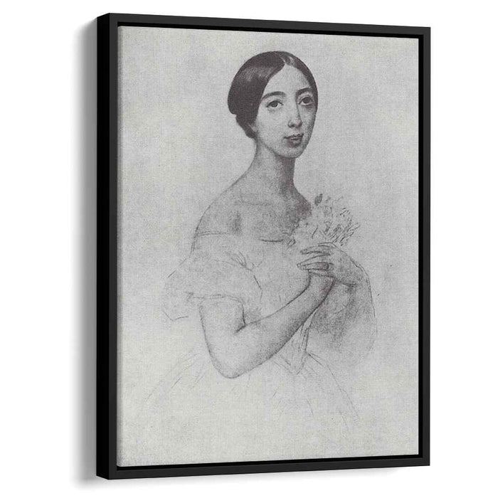 Portrait of the Singer Pauline Viardot Garcia (1844) by Karl Bryullov