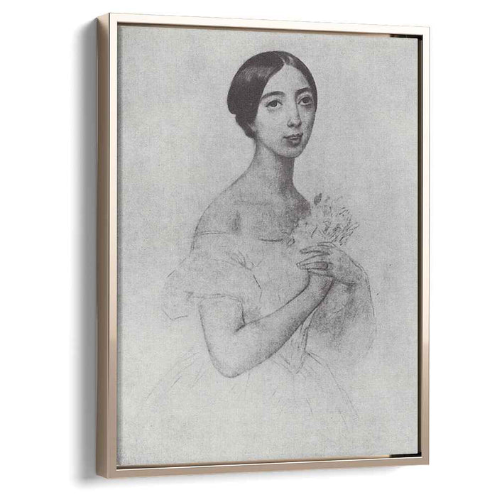 Portrait of the Singer Pauline Viardot Garcia (1844) by Karl Bryullov