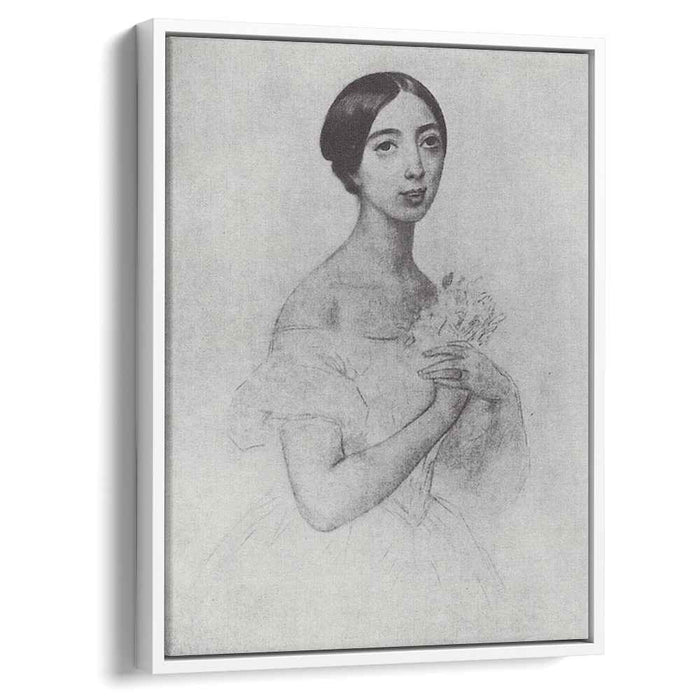 Portrait of the Singer Pauline Viardot Garcia (1844) by Karl Bryullov